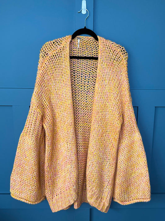 Sunset Glow Knit Cardigan, M-XL