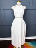 New Halter Neck Maxi Dress, L
