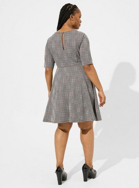 New Torrid Double-knit Jacquard Skater Dress, 2X